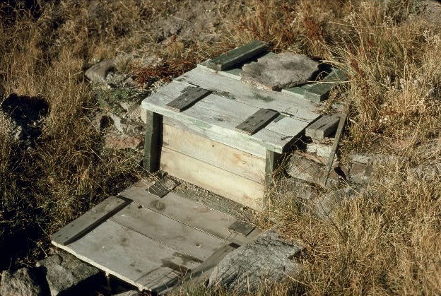 Image of a food cache, 1978, library of congress